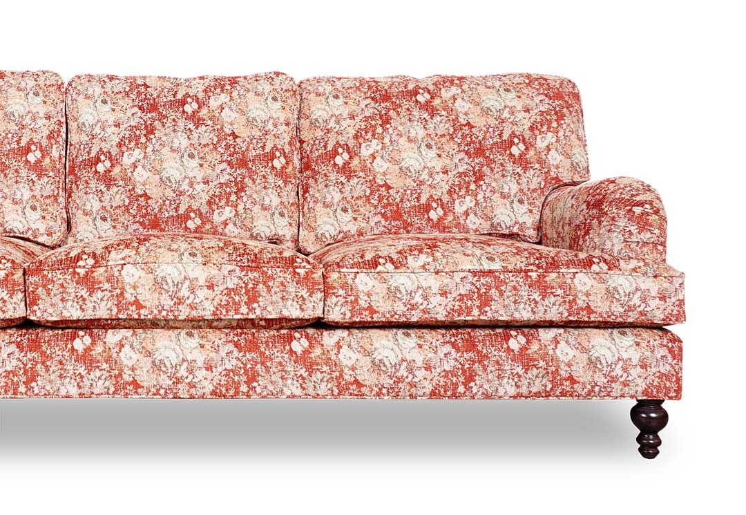 Blythe sofa in floral tapestry fabric
