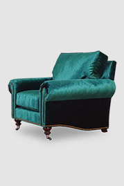 Didi armchair in Prince Emerald green performance velvet