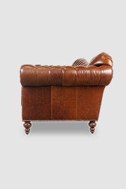 91 Watson sofa in brown leather