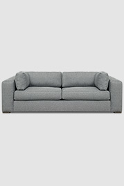 90 Chad sofa in Ludlow Steel grey performance fabric