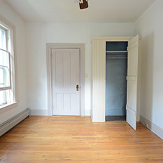 Before: A charming closet but little else of interest.
