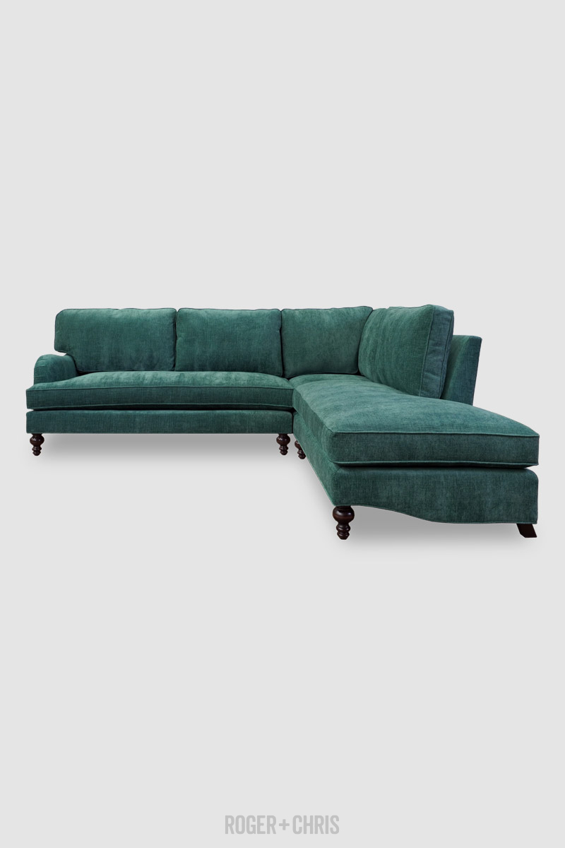 Cushion-Back English Roll-Arm Sofas, Sectionals, Armchairs | Blythe