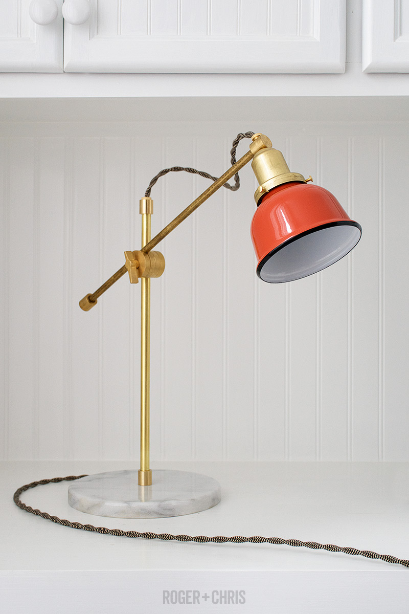 Camper Brass Desk Lamp