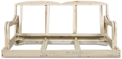hardwood lumber frame