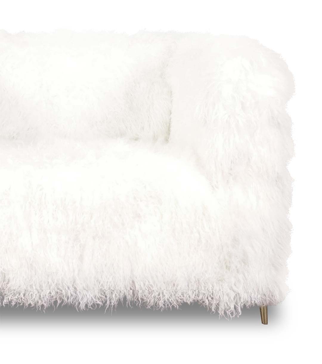 Atticus armchair in Gobi sheepskin