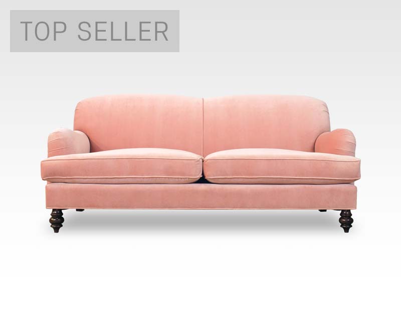 Basel English Roll Arm Sofa