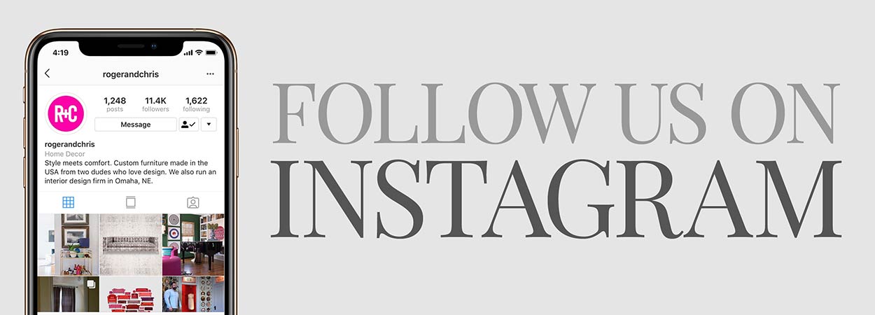 Follow us on Instagram