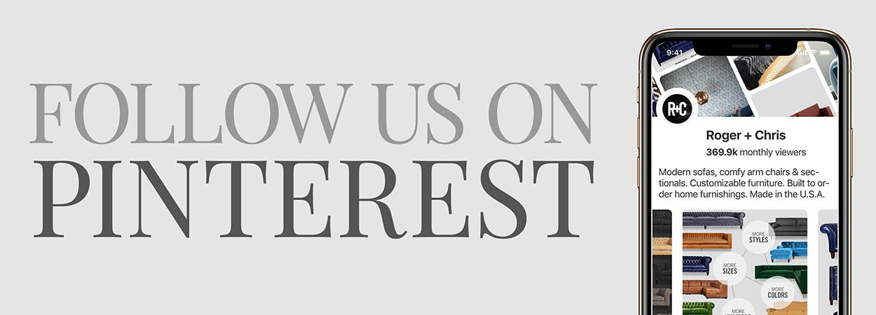 Follow us on Pinerest