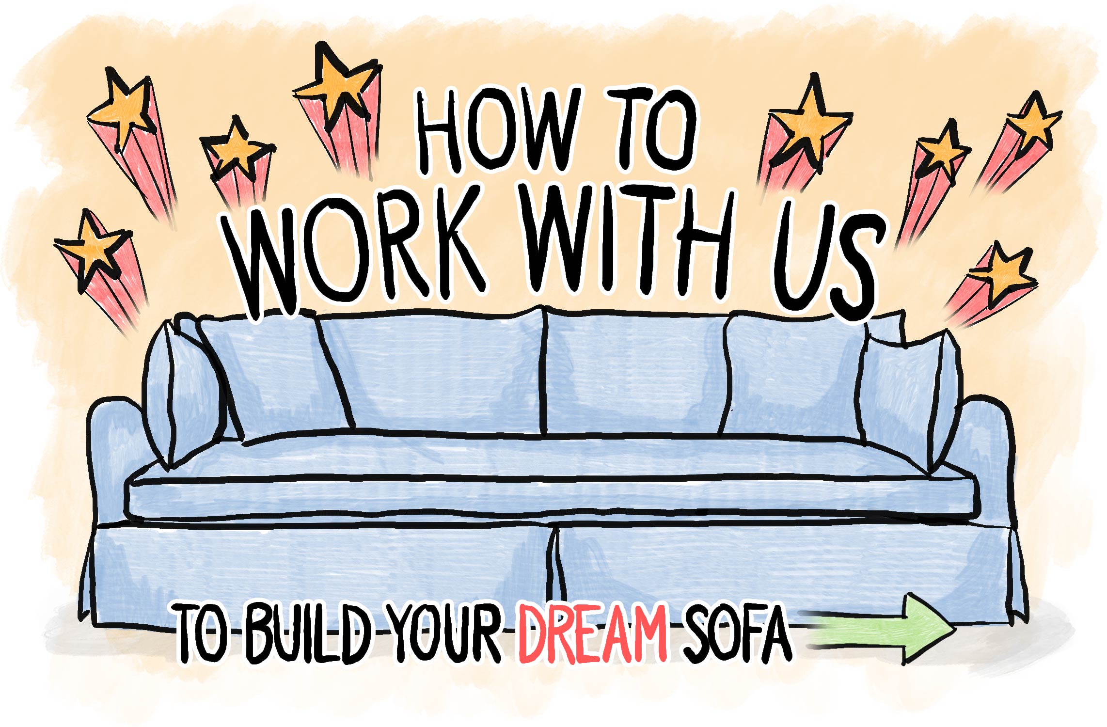 How To Work With Us To Build Your Dream Sofa