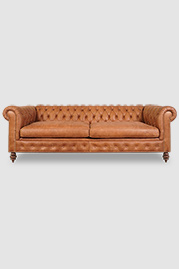 102 Higgins sleeper sofa in Wild West Creek Bed leather