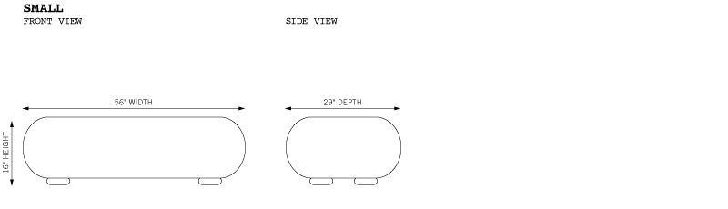 Boris Small Dimensions