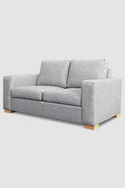 63 Cole sofa in Champlain Vignette gray performance fabric