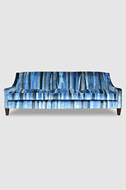 Gracie sofa with tight back in COM velvet