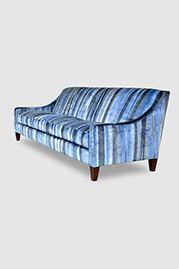 Gracie sofa with tight back in COM velvet