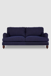 Blythe sofa in Martexin Waxed Canvas Navy fabric