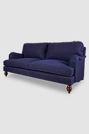 Blythe sofa in Martexin Waxed Canvas Navy fabric