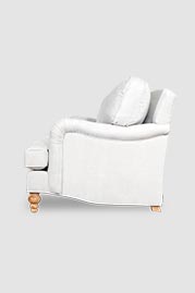 86 Blythe sofa in Jay Downy white performance chenille