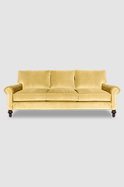 Didi sofa in Como Sunny Side yellow velvet