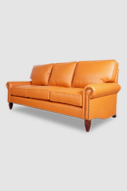 86 Didi sofa in Angelina Penny 2675 orange leather