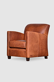 Pegeen armchair in Potomac Tan