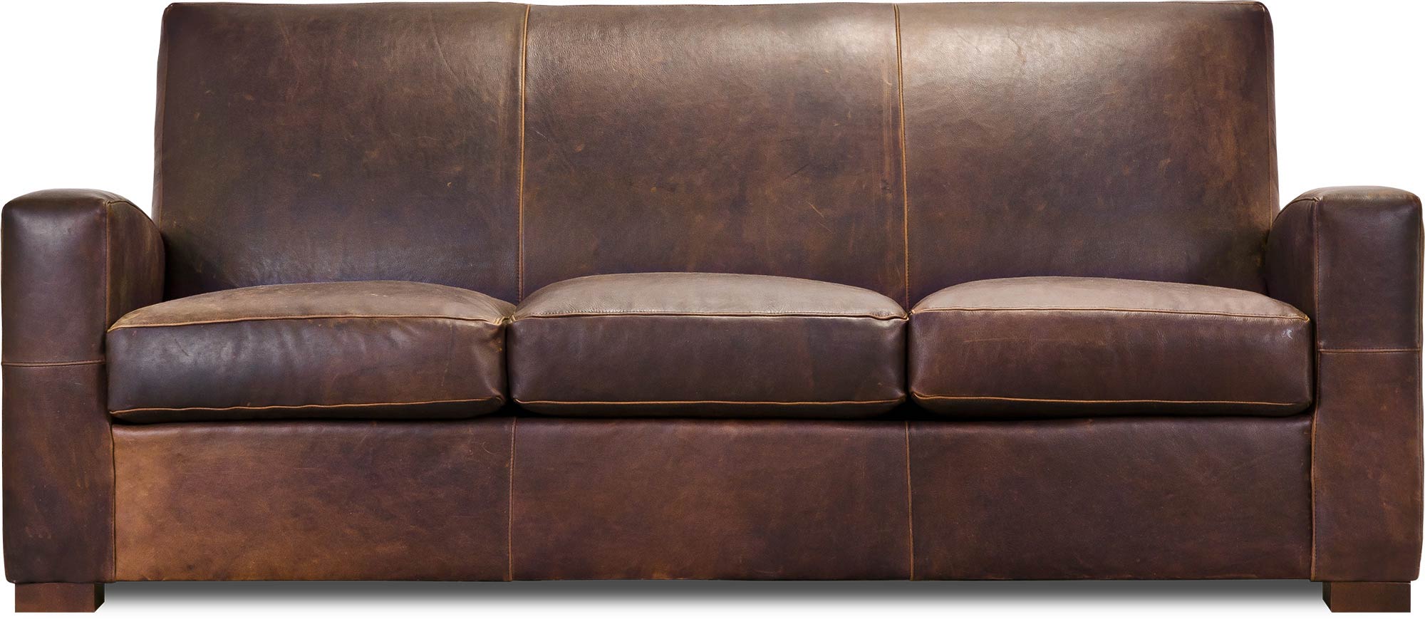 Prescott sofa in Berkshire leather