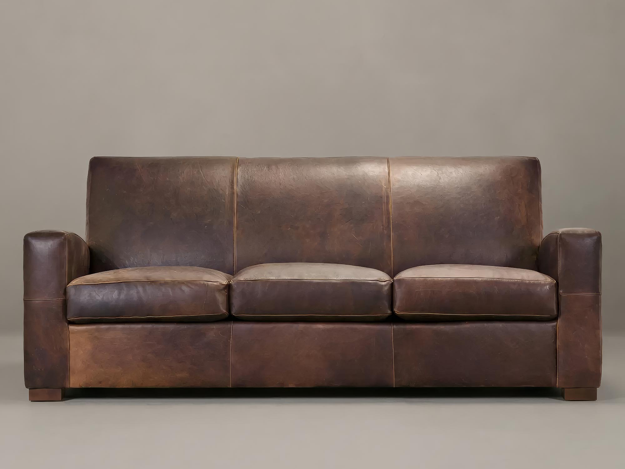 Prescott sofa in Berkshire leather