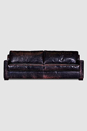 Palmer sofa in Brentwood Anthracite leather
