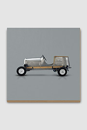 King Midget Microcar Plywood Print