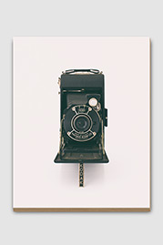 Kodak Junior Six-20 Series II Antique Camera (Front) Plywood Print