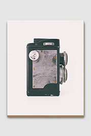 Argus Argoflex EF Antique Camera (Side) Plywood Print