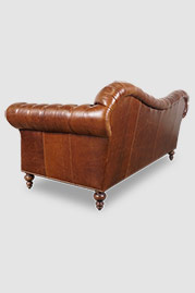 91 Watson sofa in brown leather