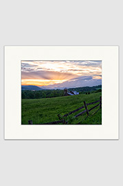 Farm Sunset Print