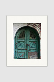 Bathhouse Doorway Print