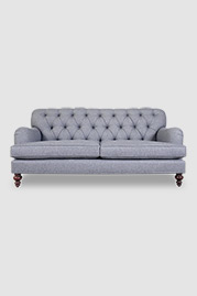 80 Alfie sofa in Harrison Wool Harbor blue fabric