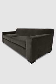 Bobby sofa in Cannes Dark Grey velvet