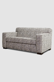 Bobby loveseat in custom COM fabric