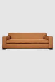 93 Bobby sofa in Ludlow Sienna performance fabric