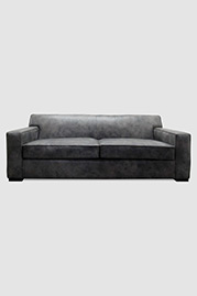 Bobby sofa in Cheyenne Grey Hoss leather