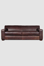 Bobby sofa in brown leather