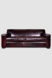 Bobby sofa in Brompton brown leather