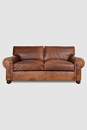 Lou 87 sofa in Berkshire Tan leather