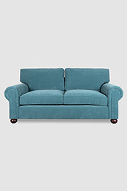 Lou 82 sofa in Henry Cavalry stain-proof velvet