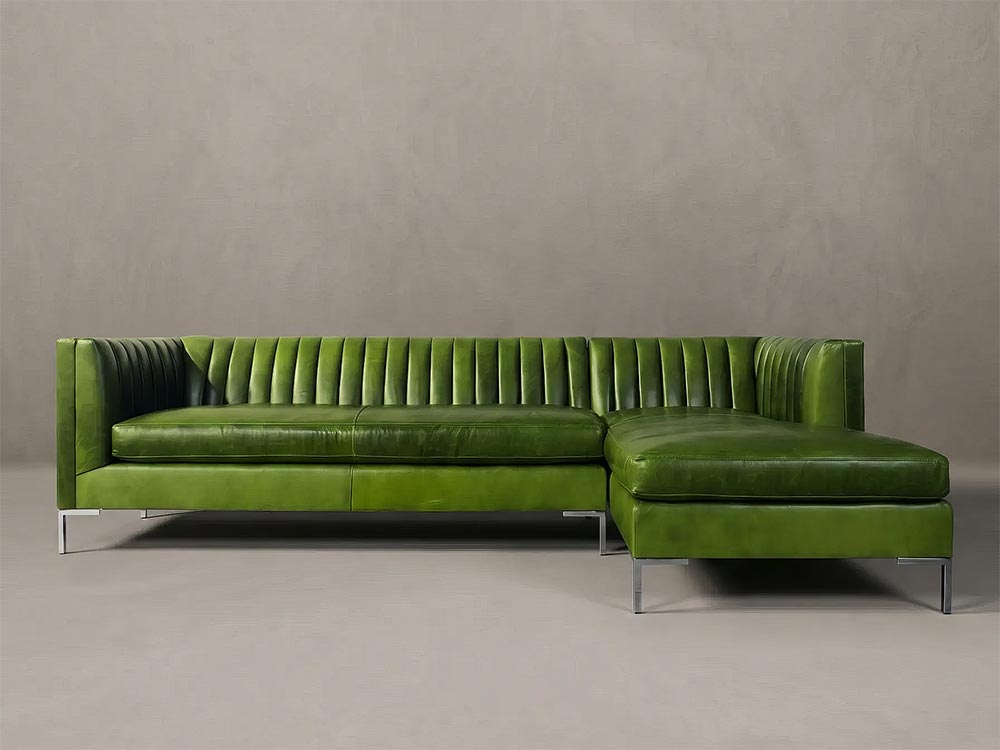 Harley Channel Tufted Sectional