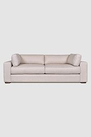 Chad sofa in Chartres Flax stain-proof fabric