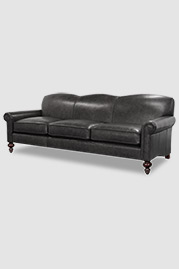 Bunny sofa in Untouchable Grey Trend leather