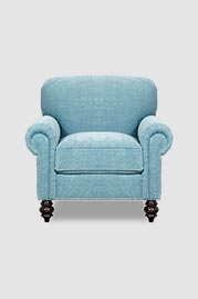 Bunny chair in Chrystie Tulum performance fabric