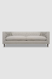 93 Dot sofa in Lugano Sandstone performance boucle fabric