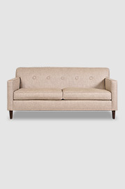 74 Sport sofa in Wilde Oatmeal Irish linen