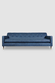 98 Sport sofa in Cheyenne Worn Blu performance leather