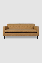 74 Sport sofa in Minetta Cornhusk performance fabric